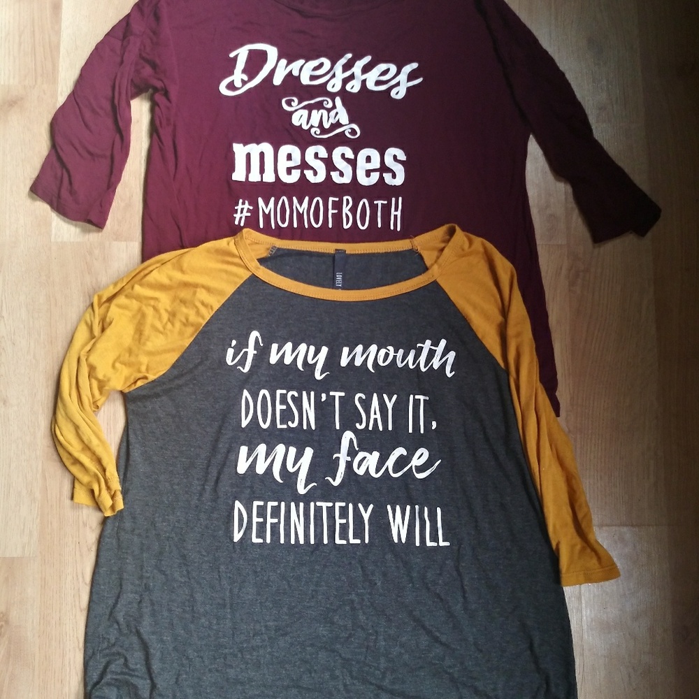 Lovely Souls 3/4 length shirts